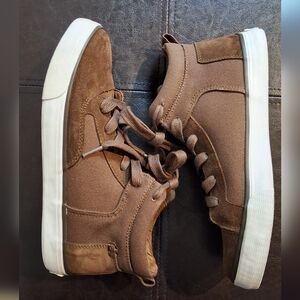 Tom's Ankle Sneakers Women's Size 7.5 Suede Brown